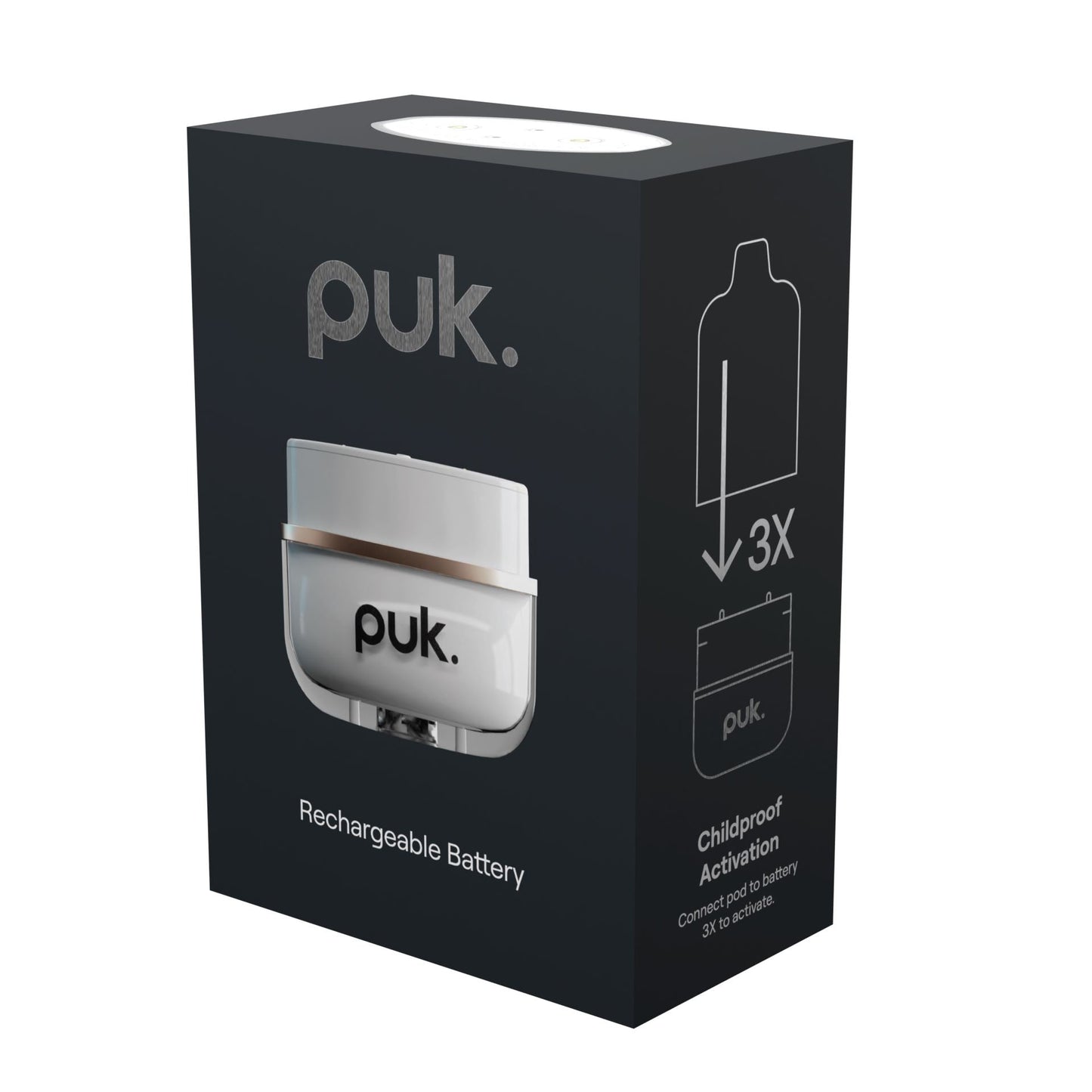 puk. - Reusable Battery - Vapoureyes